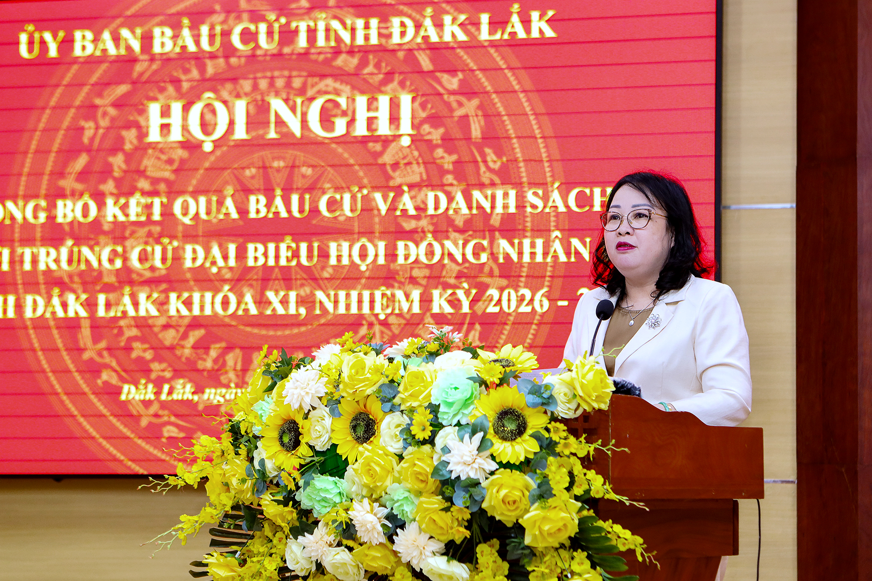 Công bố sơ bộ kết quả bầu cử và danh sách những người trúng cử HĐND tỉnh Đắk Lắk